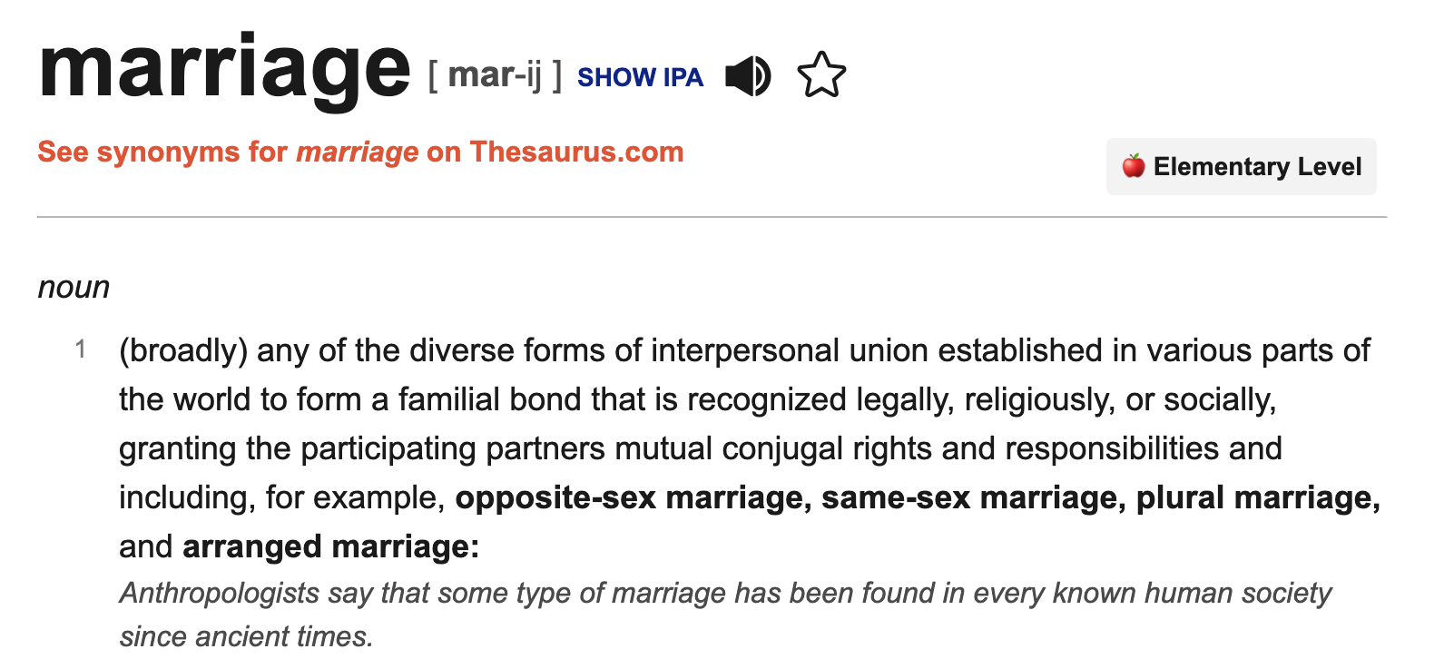 Marriage Is a Truth That Cannot Be Redefined. Really? – 11:3 Restoration
